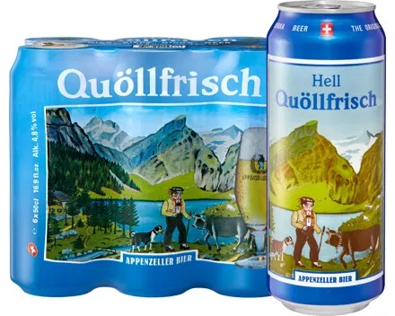Appenzeller Bier Quöllfrisch hell