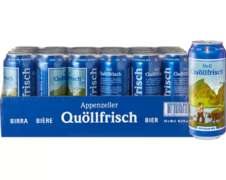 Appenzeller Bier Quöllfrisch hell