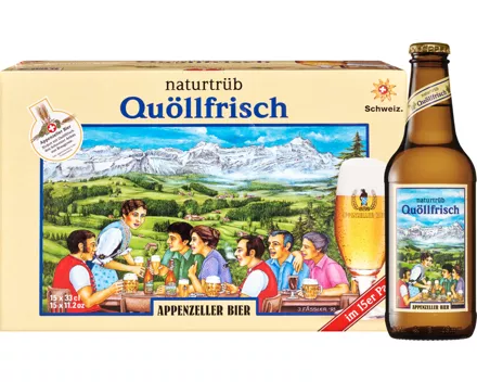 Appenzeller Bier Quöllfrisch naturtrüb