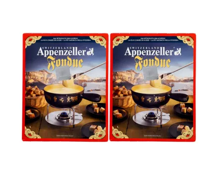 Appenzeller Fondue Mischung fixfertig 2x 800g