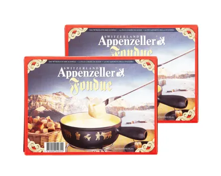Appenzeller Fondue Mischung fixfertig 2x 800g