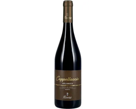 Apulien DOC Cappellaccio Aglianico Castel del Monte Riserva Rivera (2017) – Rotwein, Italien (0.75l)