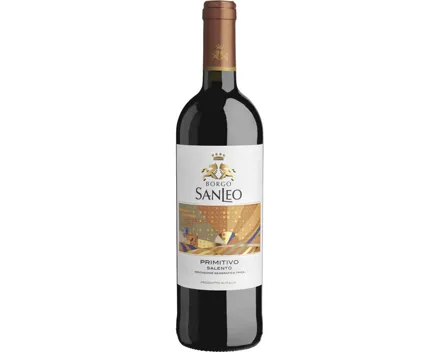Apulien Zonin Primitivo Borgo Sanleo (2022) – Rotwein, Italien (0.75l)