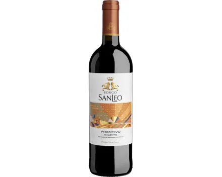 Apulien Zonin Primitivo Borgo Sanleo (2024) – Rotwein, Italien (0.75l)