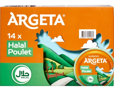 Argeta Aufstrich mit Huhn halal