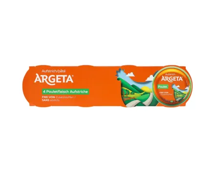 Argeta Hühneraufstrich 4x95g