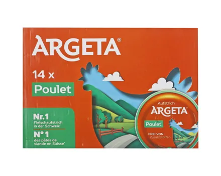 Argeta Hühnerfleisch Aufstrich 14x95g