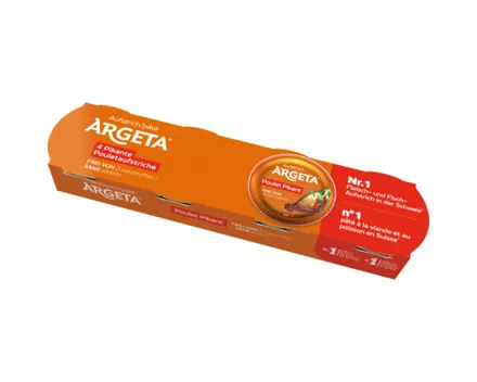 Argeta Hühnerfleisch pikant 4 x 95 g