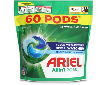 Ariel All-in-1 Pods Universal 60 Waschgänge