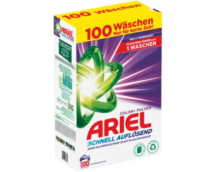 Ariel Colorwaschmittel 100 Waschgänge