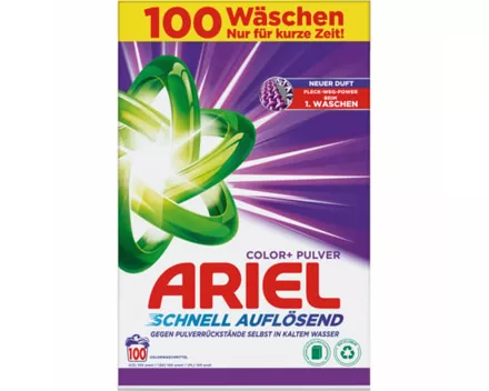 Ariel Colorwaschmittel 100 Waschgänge