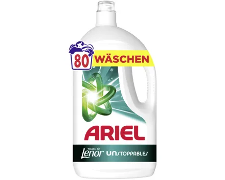 Ariel Flüssig Unstoppables 3,6L 80 Waschgänge