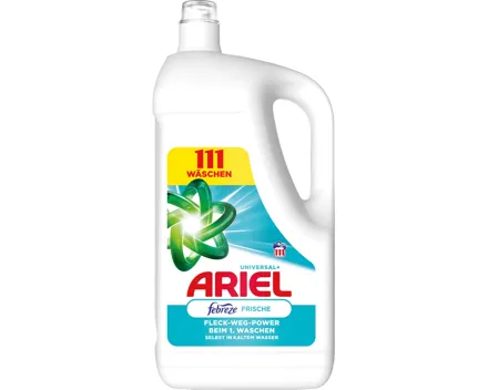 Ariel Flüssigwaschmittel Febreze 111 Waschgänge