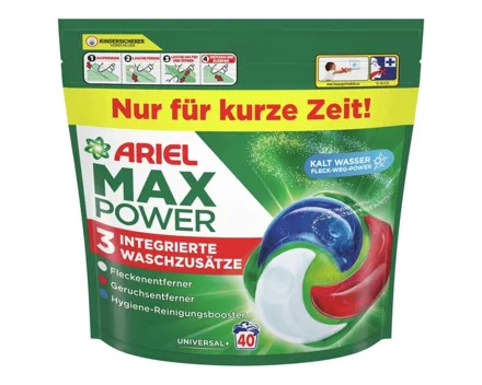 Ariel Max Power Pods Universal 40 Waschgänge