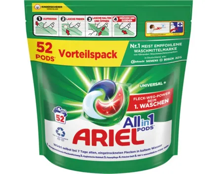 Ariel Pods All-in1 Universal 52 Waschgänge