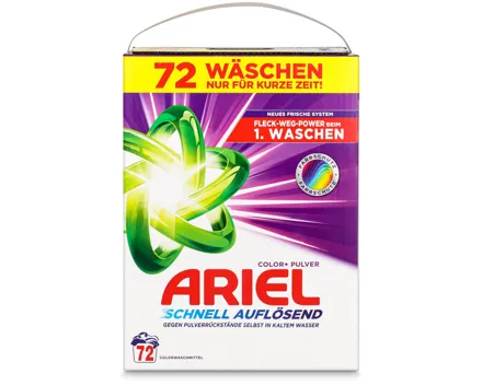 Ariel Pulver Color 72 Waschgänge