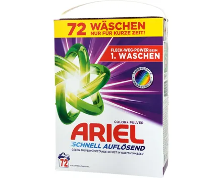 Ariel Pulver Color 72 Waschgänge