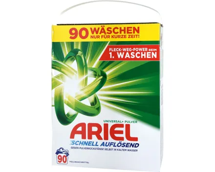 Ariel Pulver Regulär 90 Waschgänge