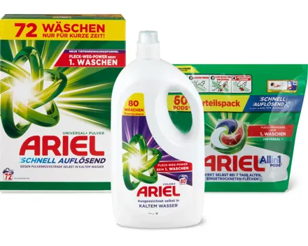 Ariel Waschmittel