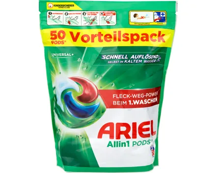Ariel Waschmittel All in 1 Pods Universal+