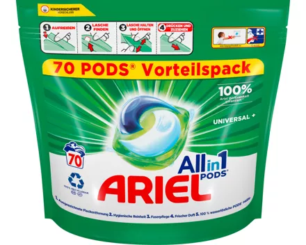 Ariel Waschmittel All in 1 Pods Universal+