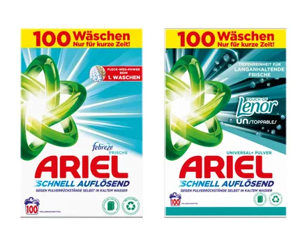 Ariel Waschmittelpulver Febreze