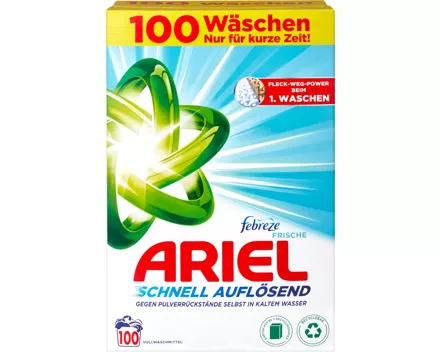 Ariel Waschpulver Febreze
