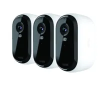ARLO IP Kamera Essential Outdoor FHD (Gen 2), VMC2350, Weiss, 3er Set