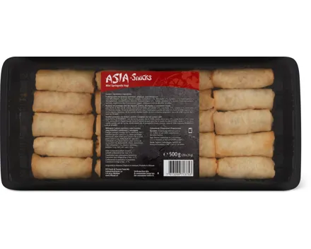 Asia-Snacks Mini Springrolls Vegi