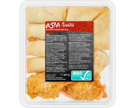 Asia Snacks Selection
