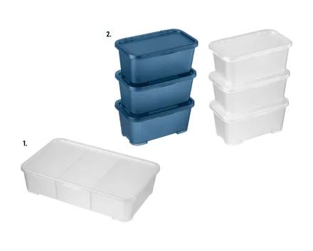 Aufbewahrungsbox/-en-Set, 3er