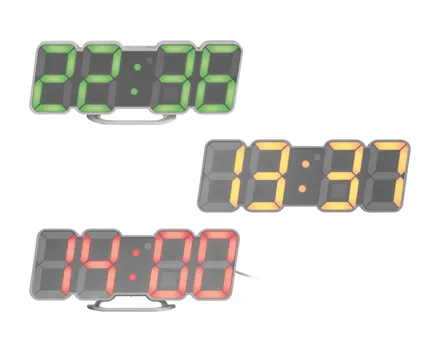 Auriol LED-Wand- und Tischuhr