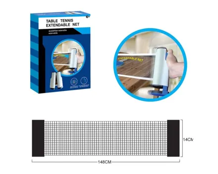 Ausziehbares Tischtennisnetz