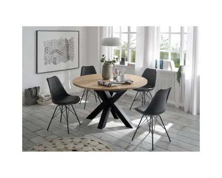 Ausziehtisch Ronny Dekor Asteiche 130/170 x 78 x 130 cm