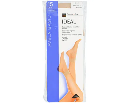 Avela Söckchen Ideal Natural One Size