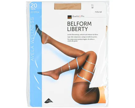 Avela Strumpfhose Belform Liberty Natural 9.5