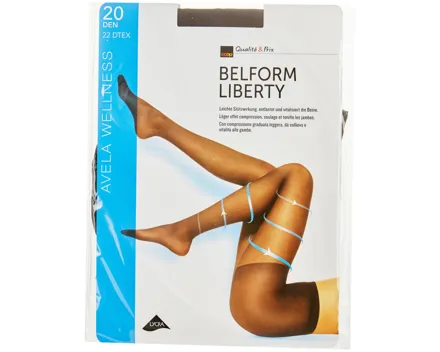 Avela Strumpfhose Belform Liberty Noir 10 - 10.5