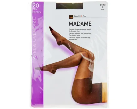 Avela Strumpfhose Madame Noir 8.5 - 9