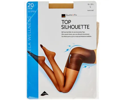 Avela Strumpfhose Top Silhouette Natural 10 - 10.5