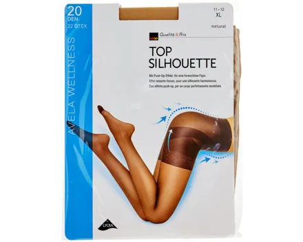 Avela Strumpfhose Top Silhouette Natural 11 - 12