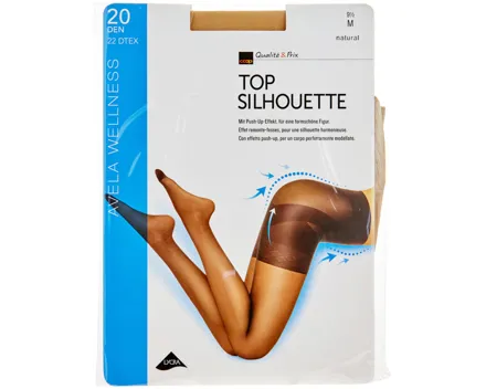 Avela Strumpfhose Top Silhouette Natural 9.5