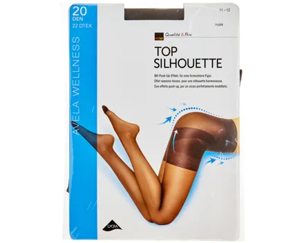 Avela Strumpfhose Top Silhouette Noir 11 - 12