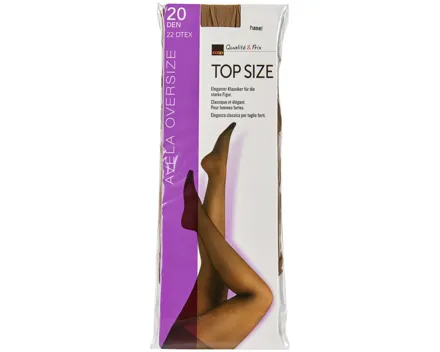 Avela Strumpfhose Top Size Hasel 11 - 12