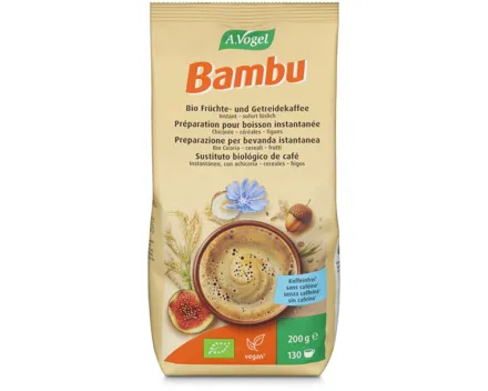 A.Vogel Bio Bambu Früchte- und Getreidekaffee ohne Koffein im Nachfüllbeutel