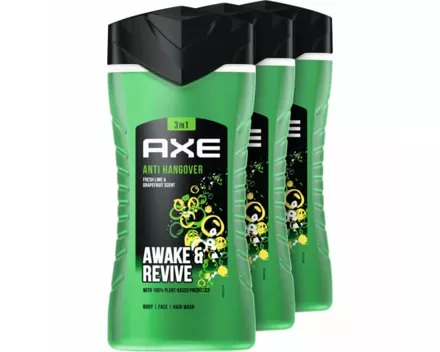 Axe 3in1-Duschgel Anti-Hangover 3 x 250 ml