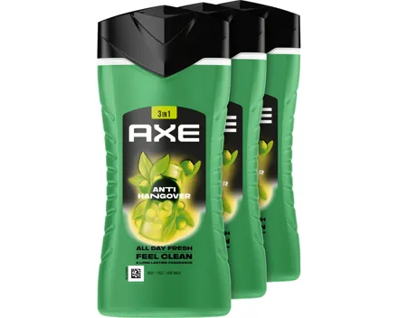 Axe 3in1-Duschgel Anti-Hangover 3 x 250 ml