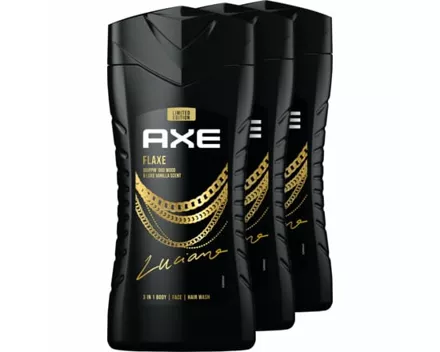 Axe 3in1-Duschgel Flaxe Limited Edition 3 x 250 ml