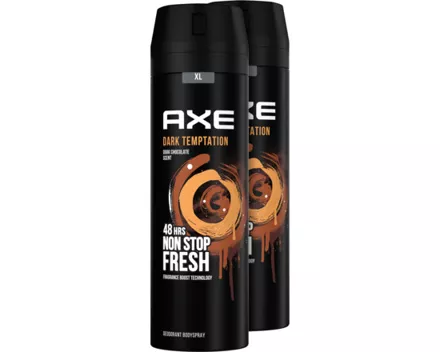 Axe Aero Deo Dark Temptation 2 x 200 ml