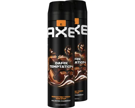 Axe Aero Deo Dark Temptation 2 x 200 ml