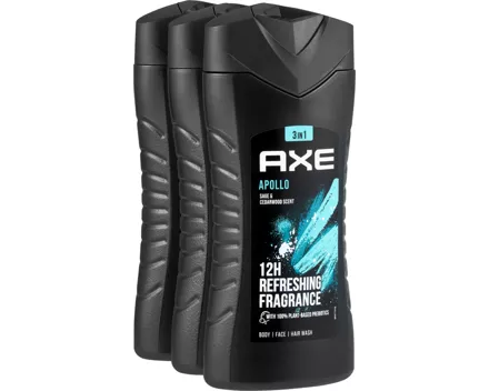 Axe Body Face Hair Wash Apollo